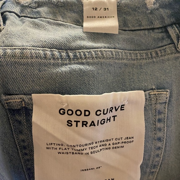 Good American “Good Curve Straight” Jean size 14/32 - Picture 3 of 3
